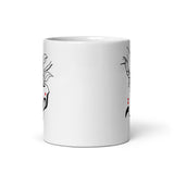 Nudge Logo White mug